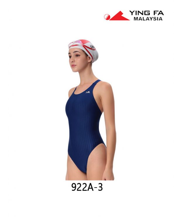 Women Stripe Aquaskin Swimsuit 922A-3 | YingFa Ventures Malaysia
