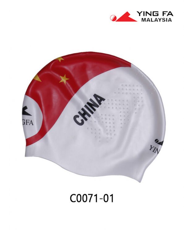 YingFa China Print Swimming Cap C0071-01 | YingFa Ventures Malaysia