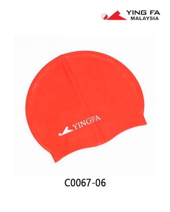YingFa Pure Color Silicone Swimming Cap C0067-06 | YingFa Ventures Malaysia