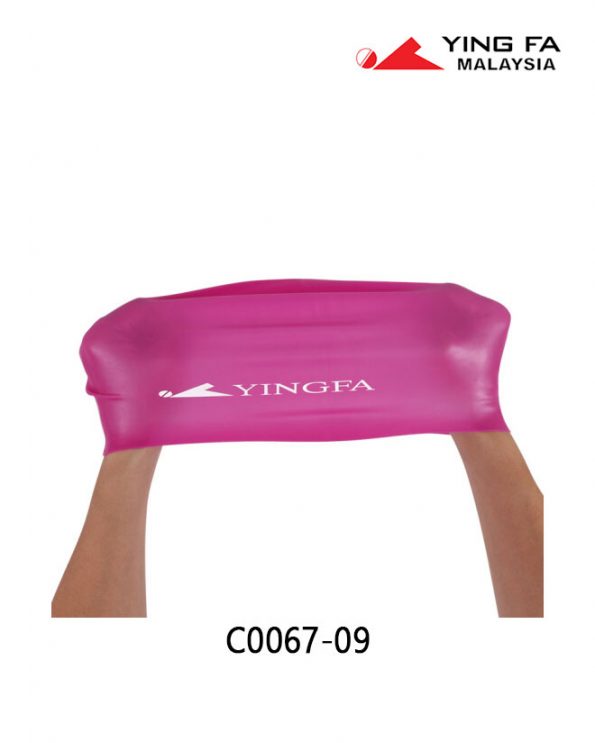YingFa Pure Color Silicone Swimming Cap C0067-09 | YingFa Ventures Malaysia