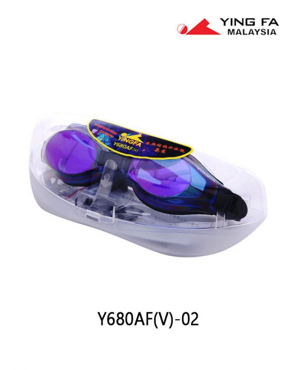 Yingfa Y680AF(V)-02 Mirrored Racing Goggles | YingFa Ventures Malaysia